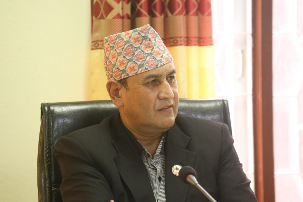 Ready to resign if party directs: Ramhari Khatiwada