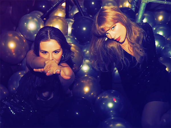Selena Gomez, bff Taylor Swift share special moment as Selena looks back on “the most beautiful year”
