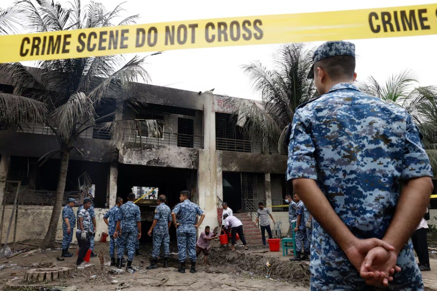 Death toll rises to 27 in Bangladesh air force jet crash
