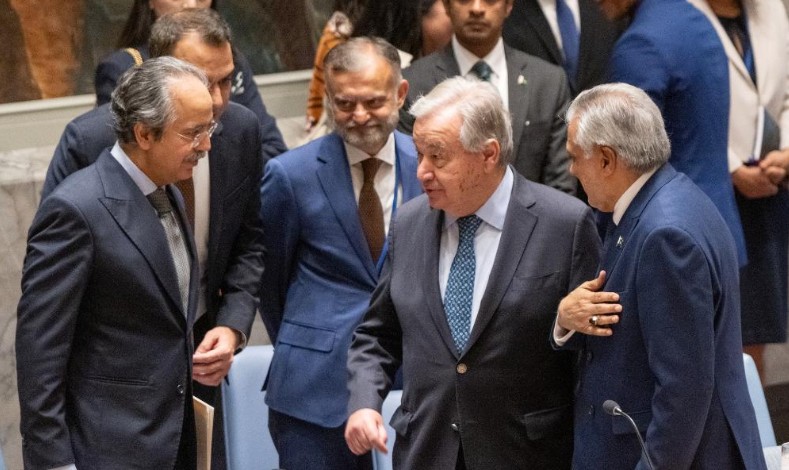 UN chief asks Security Council members to overcome divisions