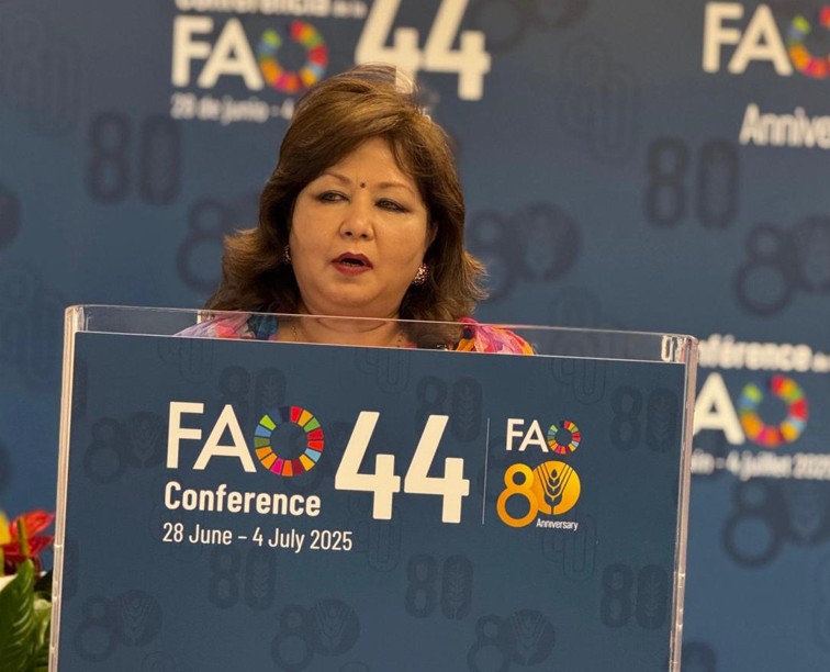 Foreign Minister urges int’l community for assistance in climate finance, sustainable agriculture