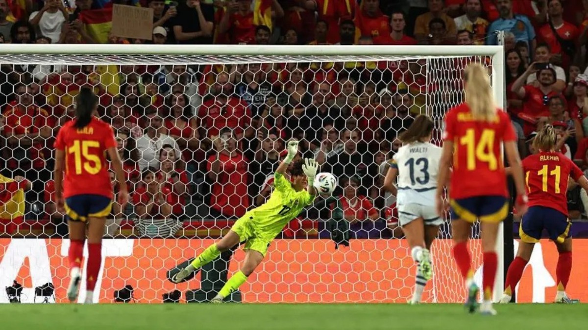 Spain in the semi-finals of the Euro Cup
