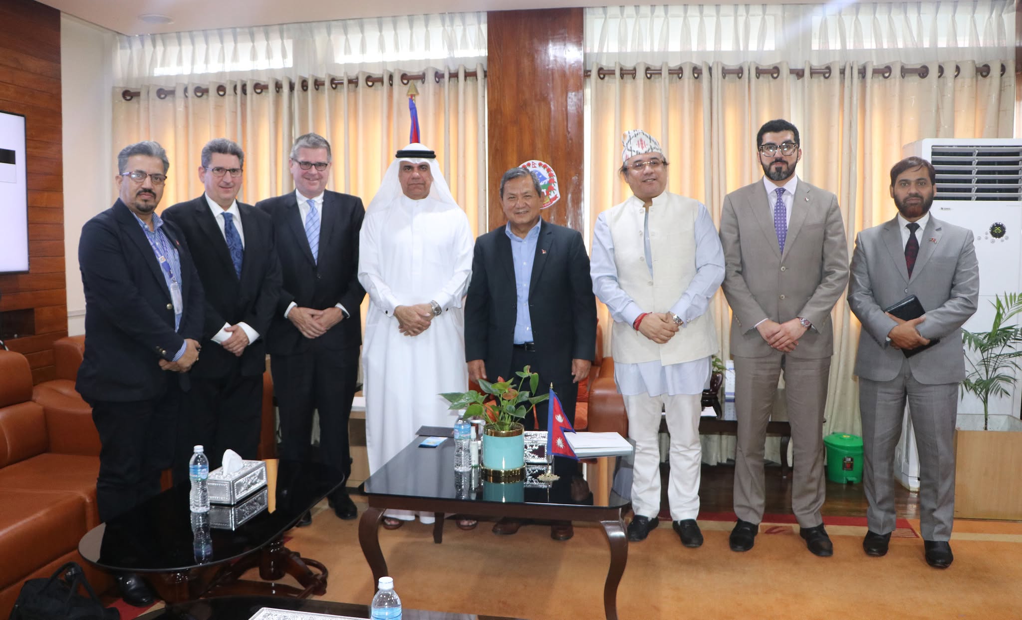 Minister Gurung positive on UAE cooperation in security printing technology