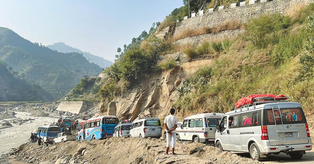 Night-time traffic ban on BP Highway’s Kavre section for one month