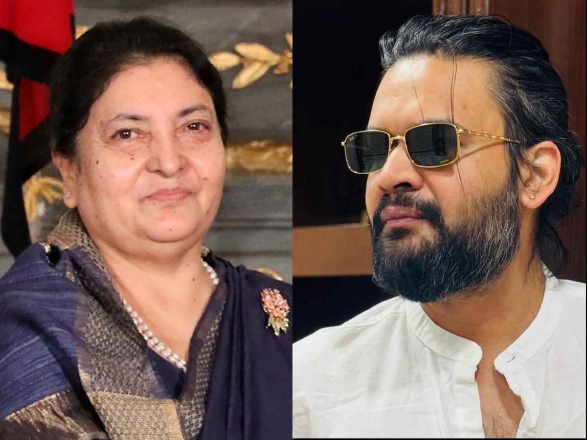 Former President Bhandari, Mayor Shah meet, discuss KMC budget and political issues