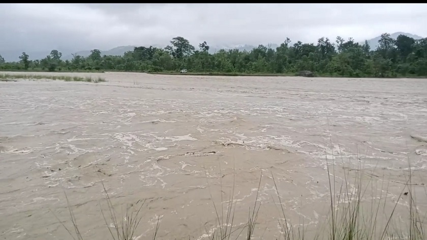 Heavy rainfall triggers flood alerts in Kaski, Lamjung, and Ilam