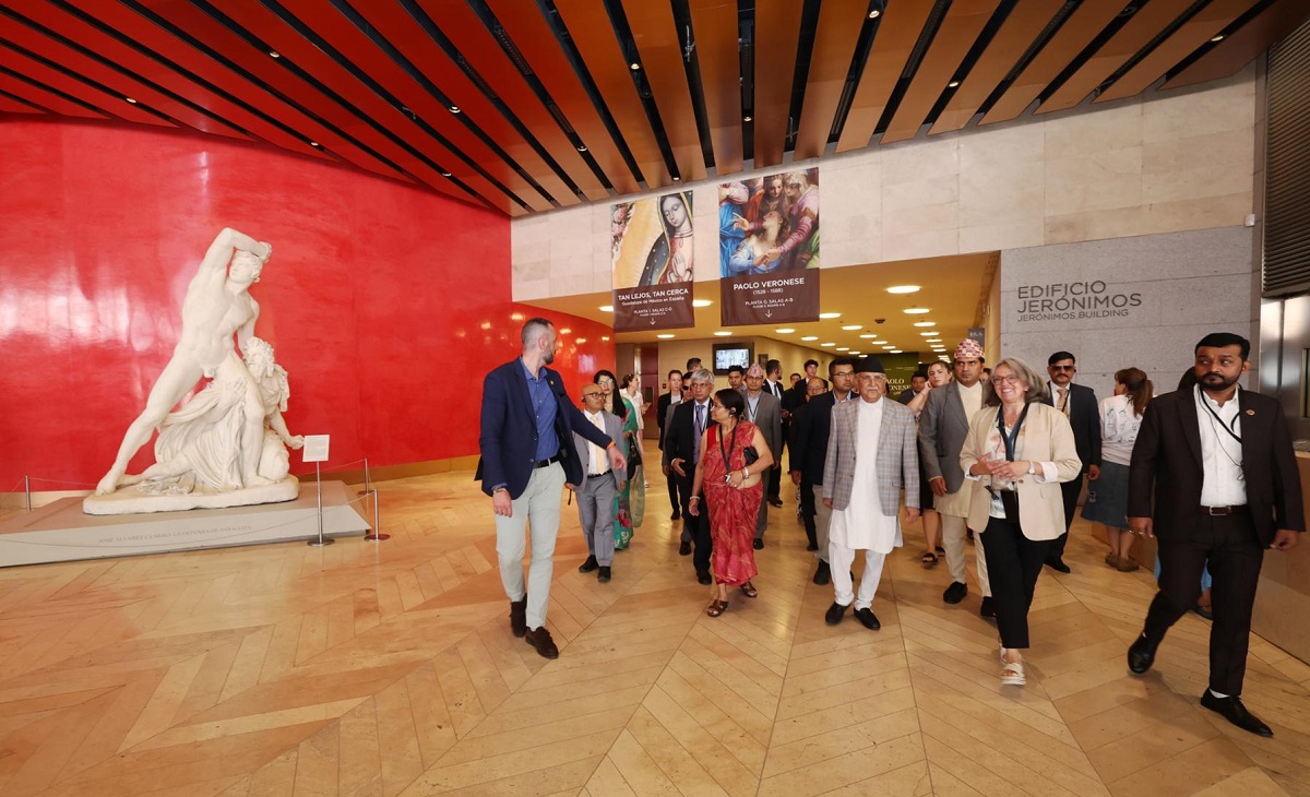 Prime Minister visits Prado National Museum in Spain