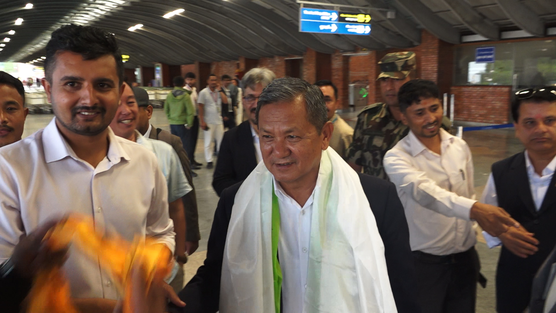 Minister Gurung returns home attending WSIS+20 High-Level Event