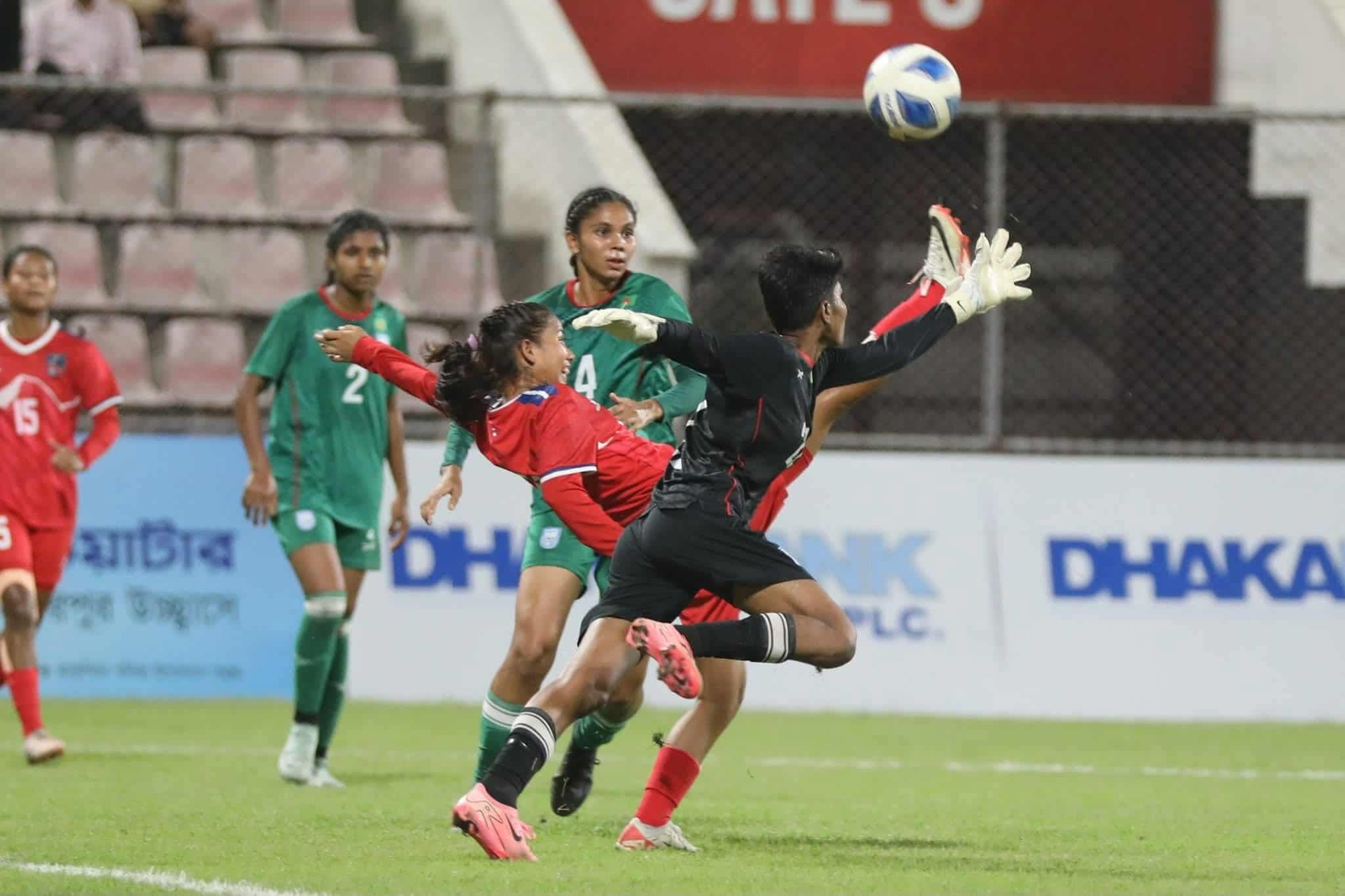 SAFF U-20 Women’s Championship: Bangladesh clinches title, beats Nepal 4-0