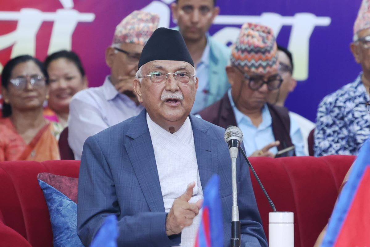 PM Oli denounces critics wanting UML without him