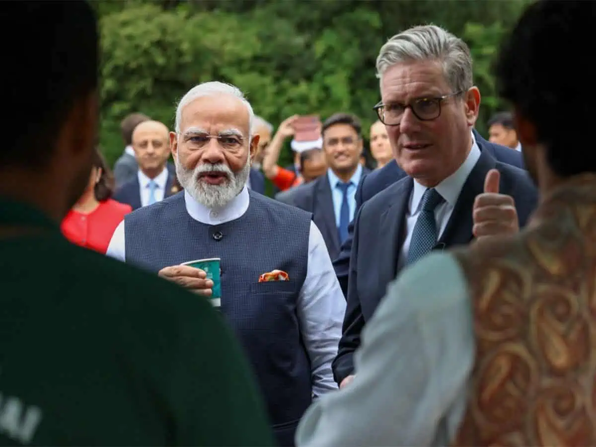 Indian PM Modi reflects on UK visit, shares ‘Chai Pe Charcha’ moment with counterpart Keir Starmer