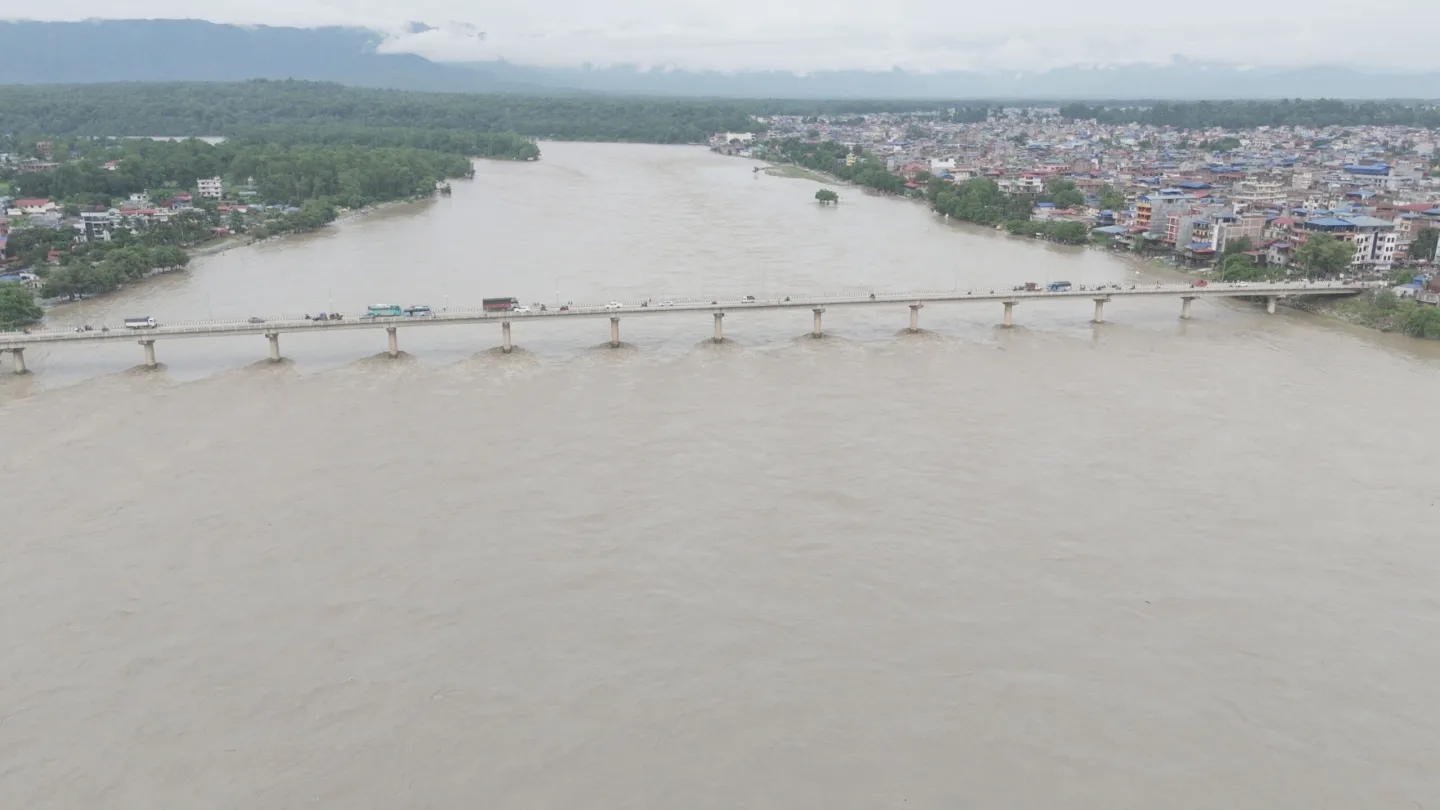 Two missing after jumping into Narayani River