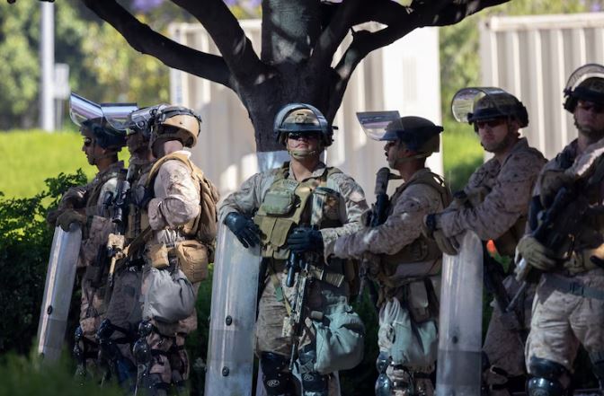 US deploys 200 Marines to Florida to assist immigration tasks
