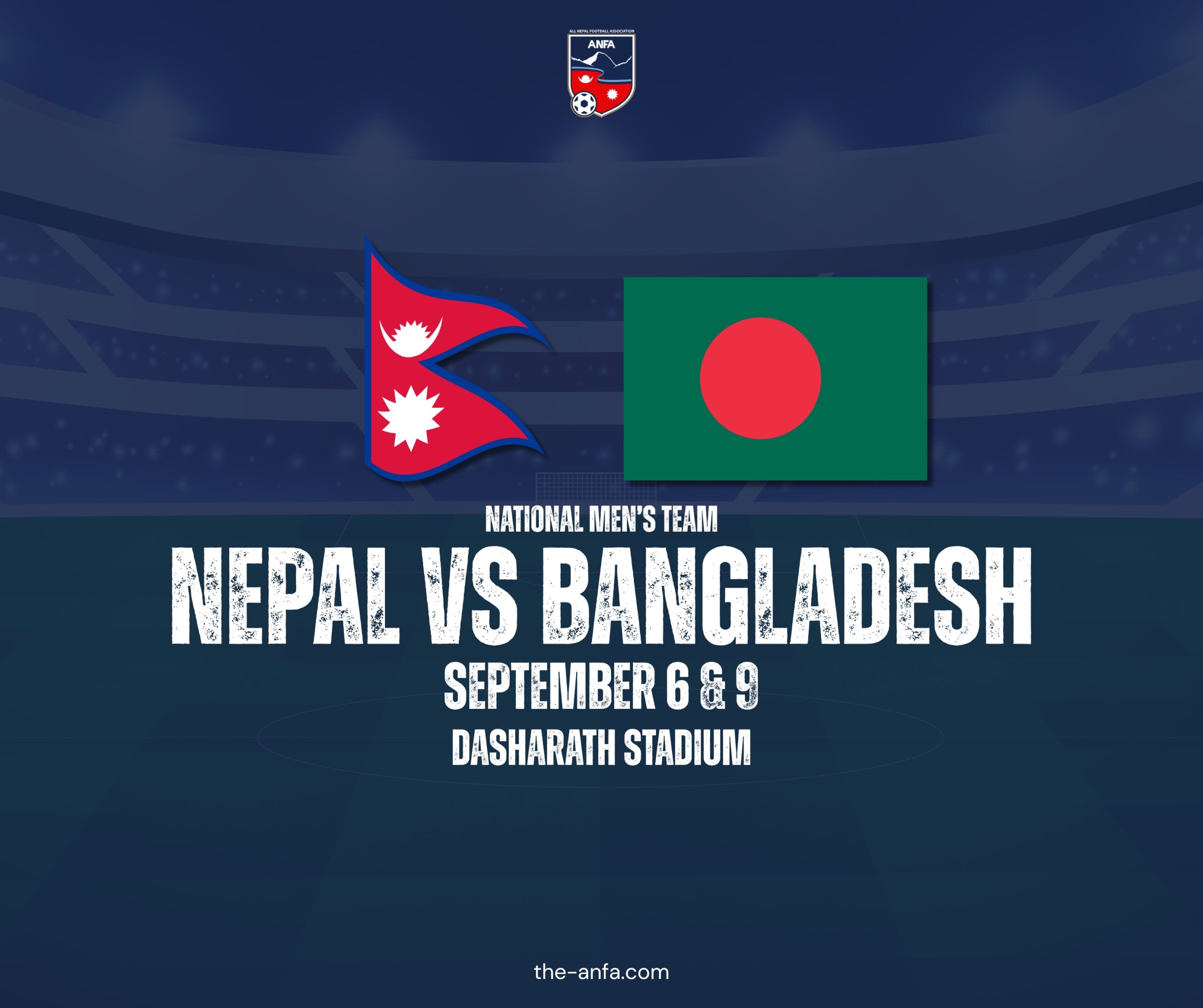 Nepal to host Bangladesh for two international friendlies in September