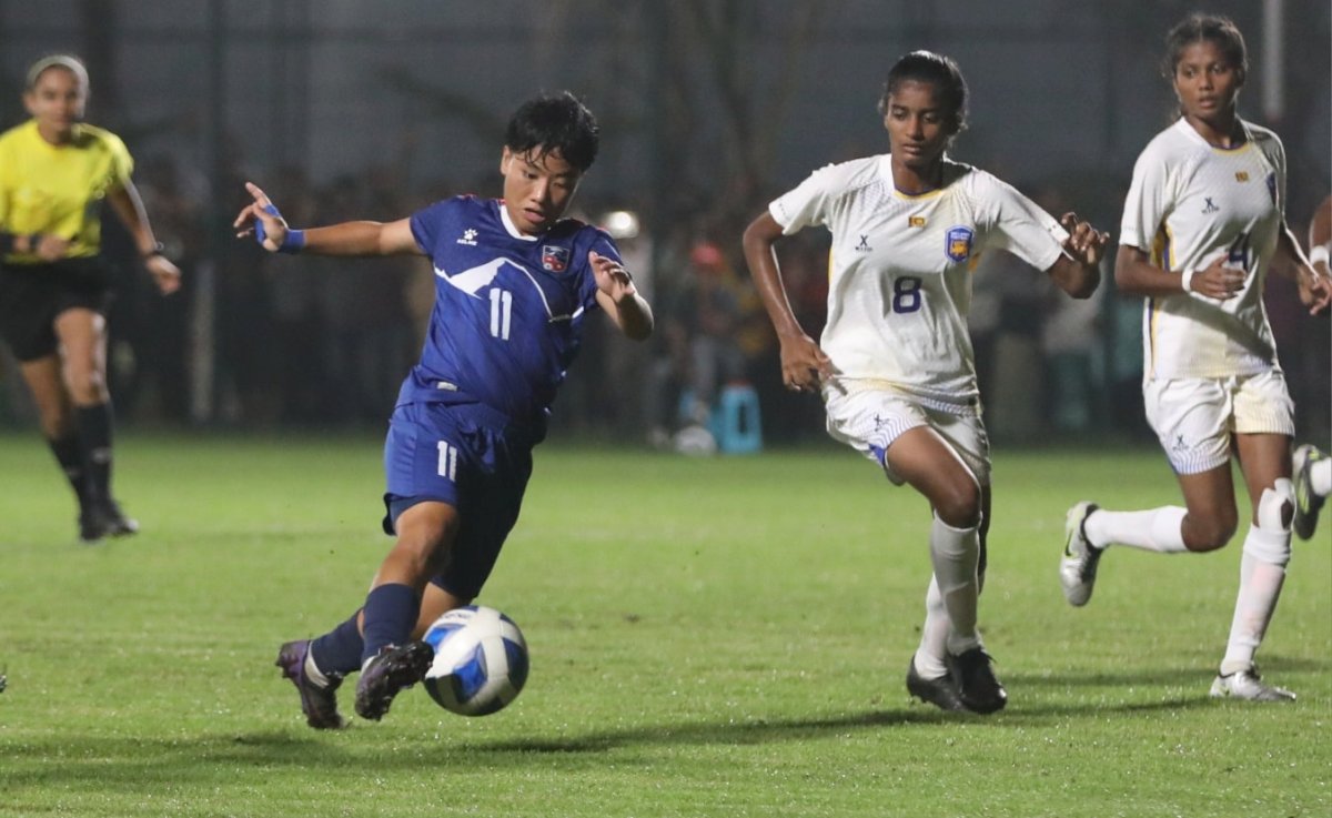 Nepal crushes Sri Lanka 7-0 in SAFC U-20 Women’s Championship
