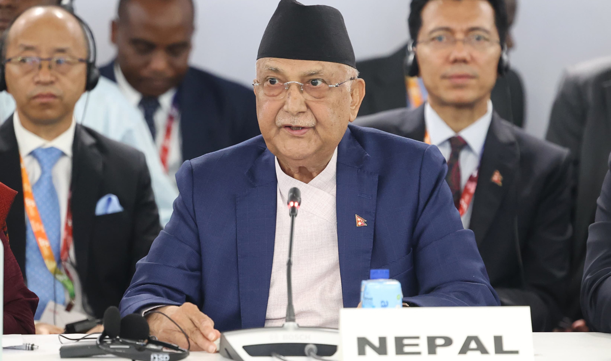 PM Oli chairs high-level LDC meeting at Financing for Development Conference in Spain