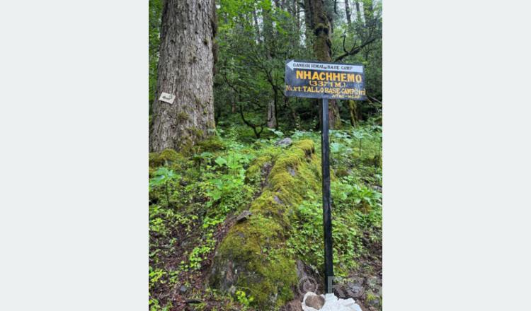 Marking poles, signposts installed at 53 locations along Manaslu trail