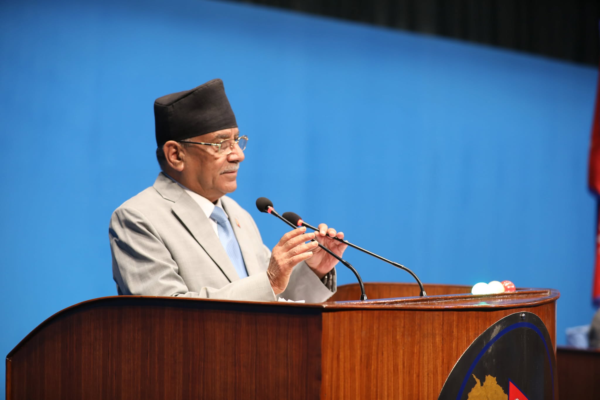 Prachanda warns of national crisis, accuses govt of serving brokers and middlemen