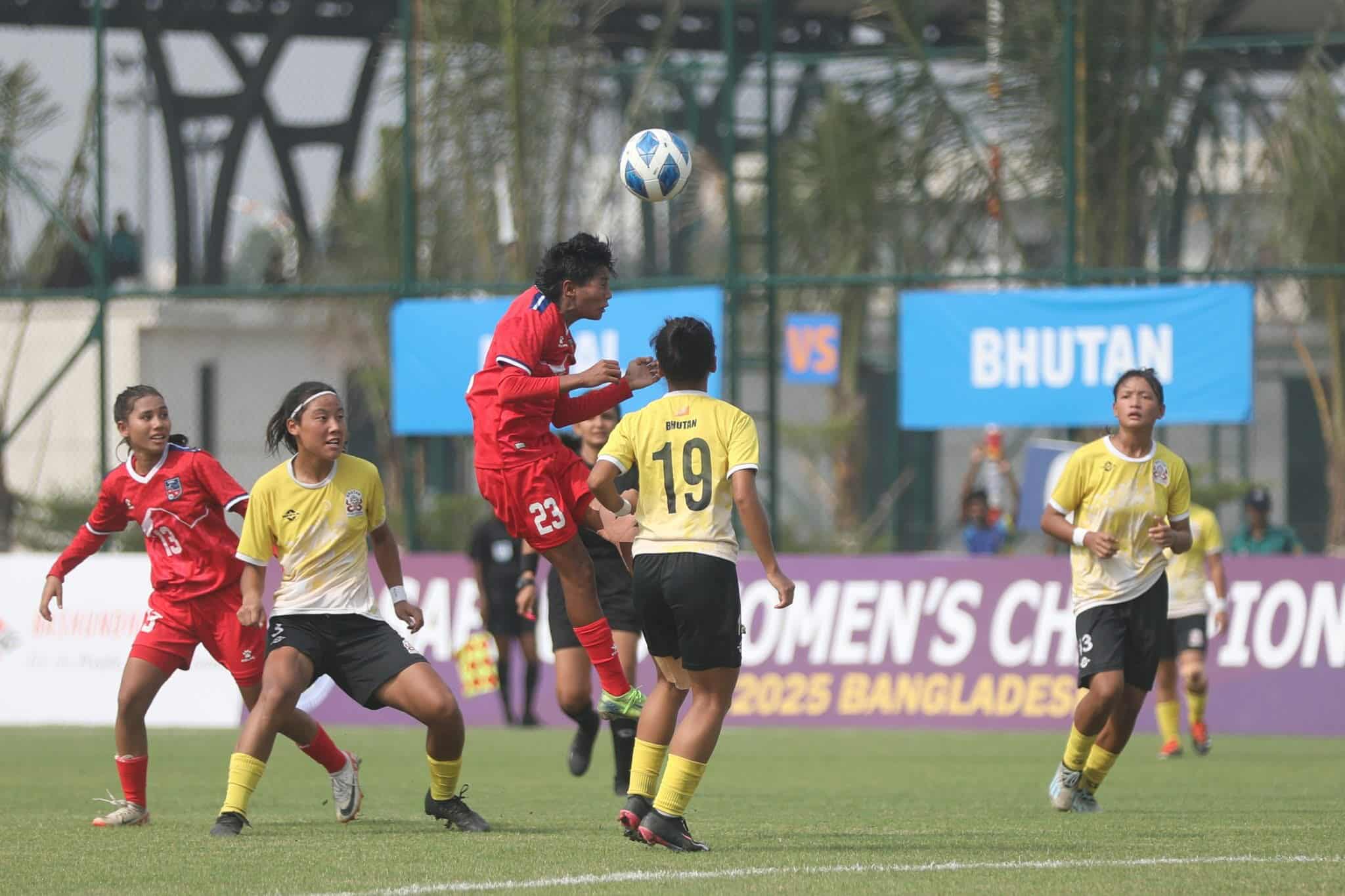SAFF U-20: Nepal beats Bhutan 8–0, must defeat Bangladesh to win title