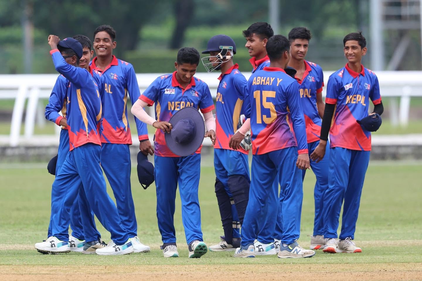 U-16 East Zone Cup: Nepal crushes Bhutan by 298 runs, storms into semifinal