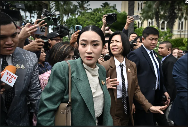 Court suspends Thailand’s PM pending case over leaked phone call