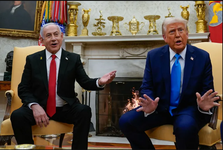 Trump hosts Netanyahu, hopes for Israel-Hamas deal ‘this week’