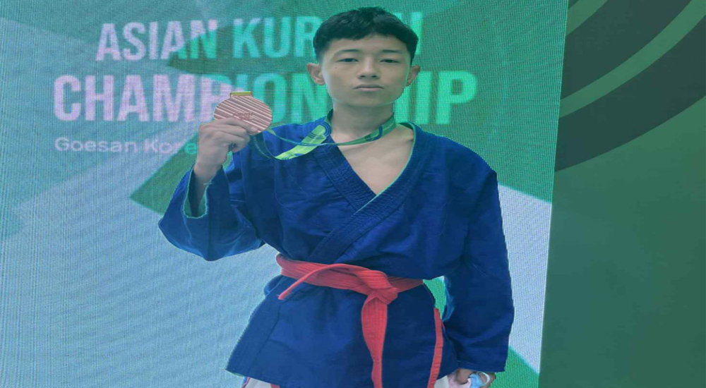 Prashant Rai wins bronze at Asian Kurash Championship 2025