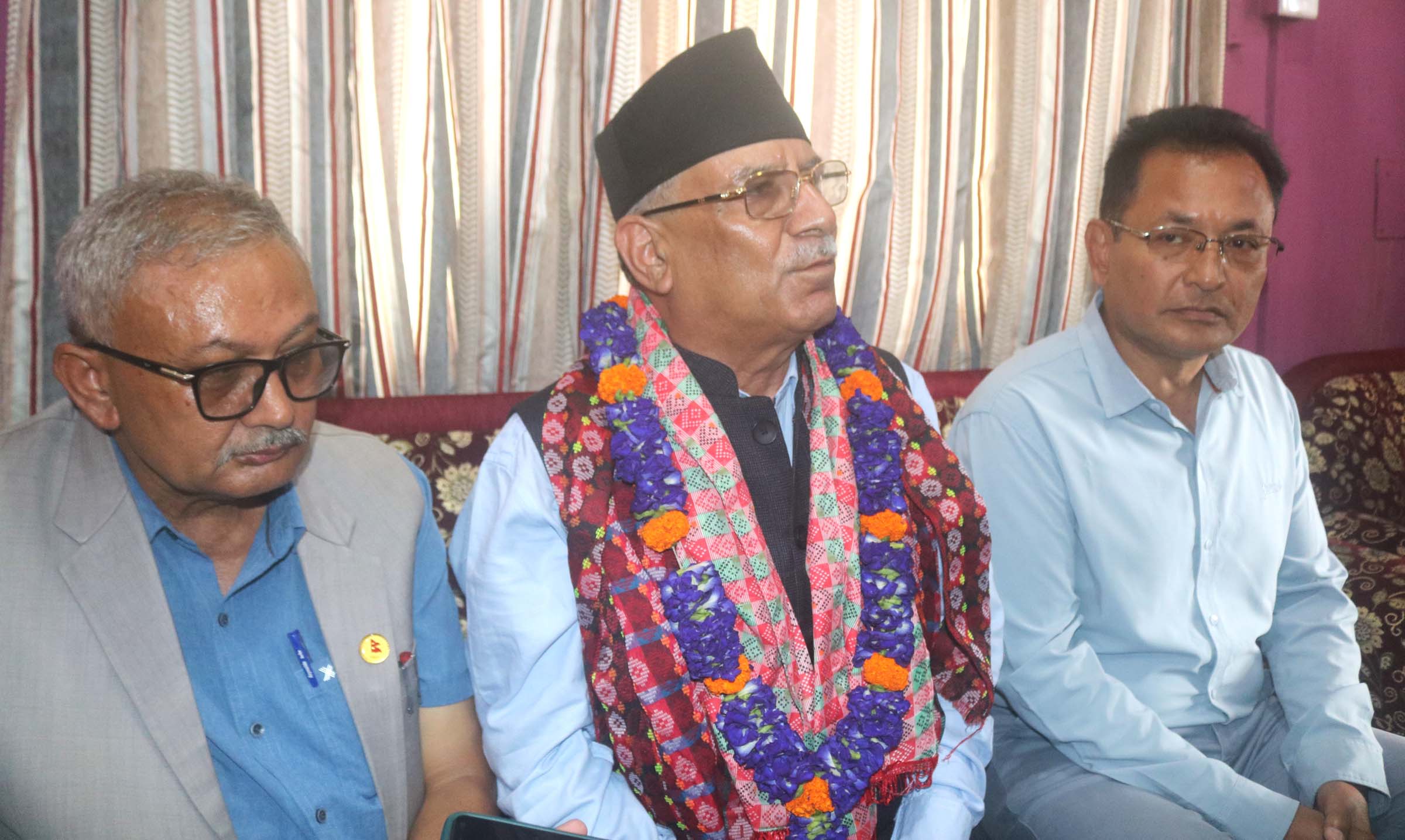 Prachanda terms efforts to bar Bidya Bhandari from politics ‘unnatural’