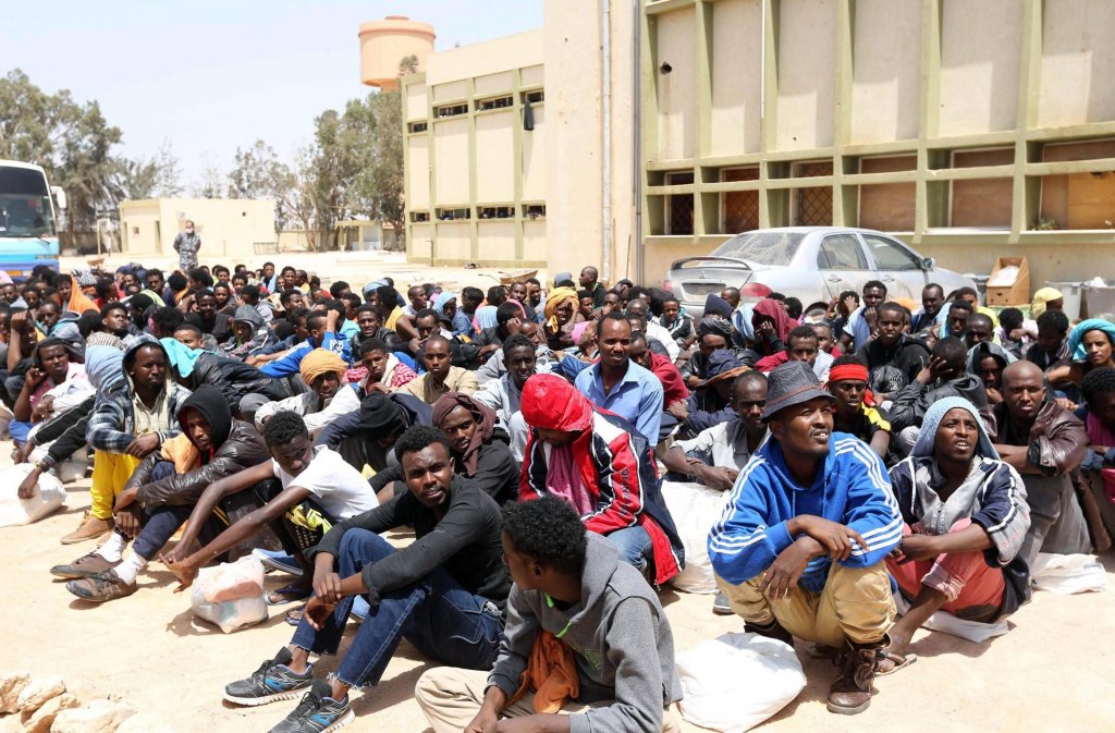 350 Irregular Migrants Arrested During Security Operation in Tobruk