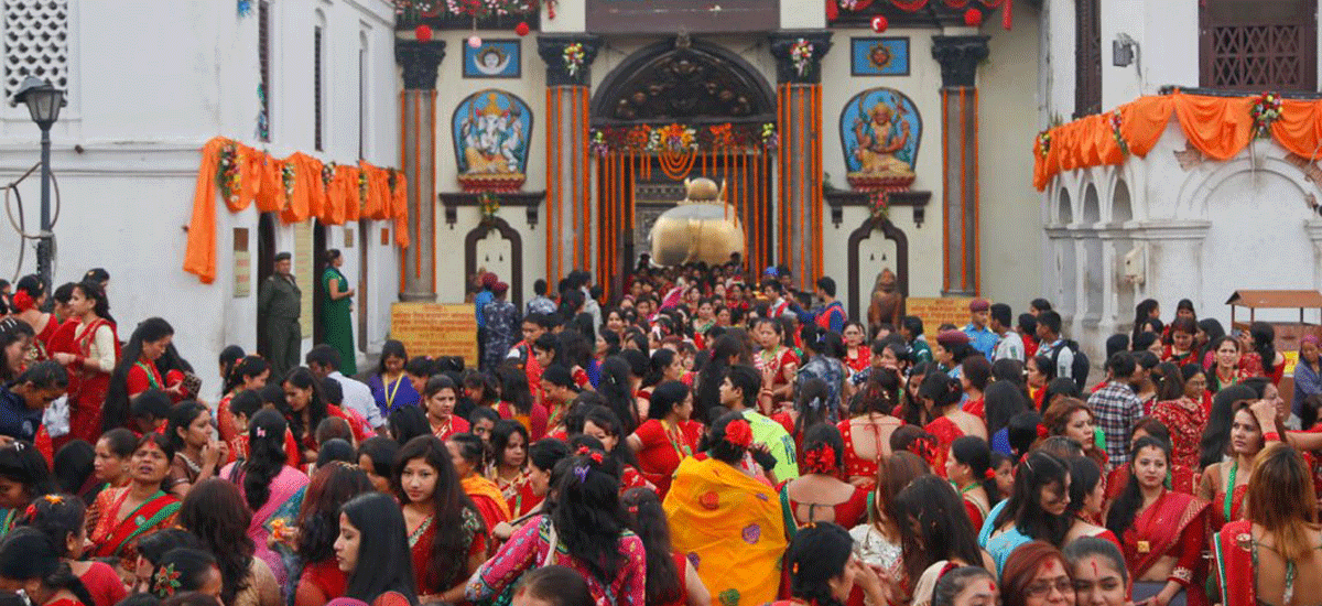 Teej festival being celebrated today