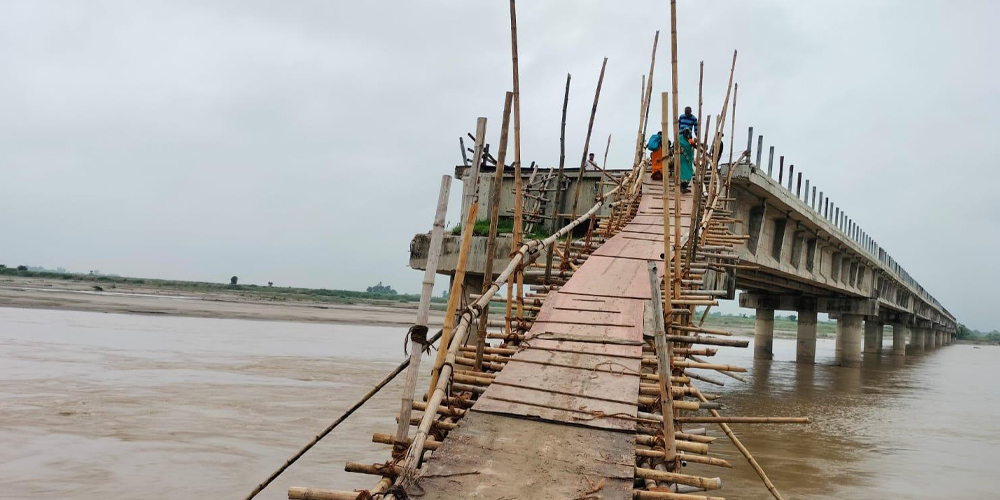 Bridge construction in limbo for 14 yrs