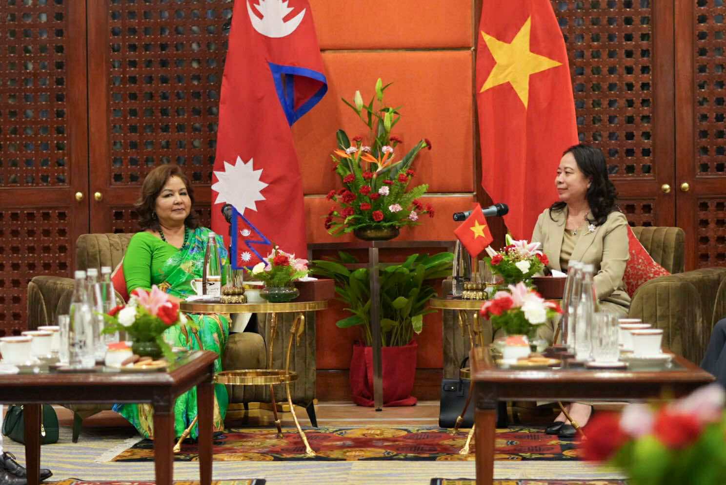Foreign Minister Rana calls on Vietnamese Vice President
