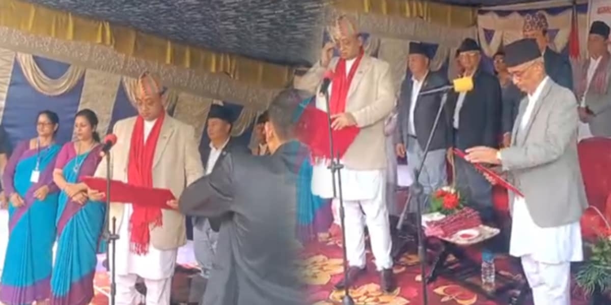 Indra Baniya sworn in as CM of Bagmati Province