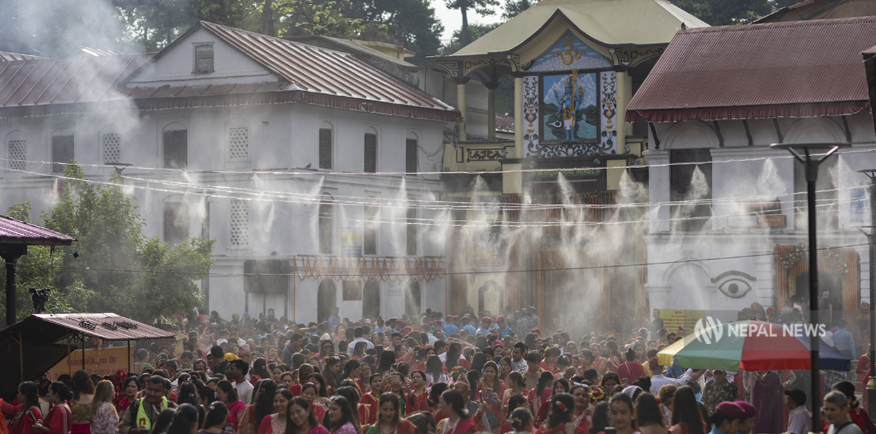 Photo Feature: Celebration of Teej festival at Pashupatinath