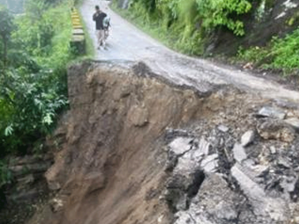 Karnali Highway obstructed at Kalikot
