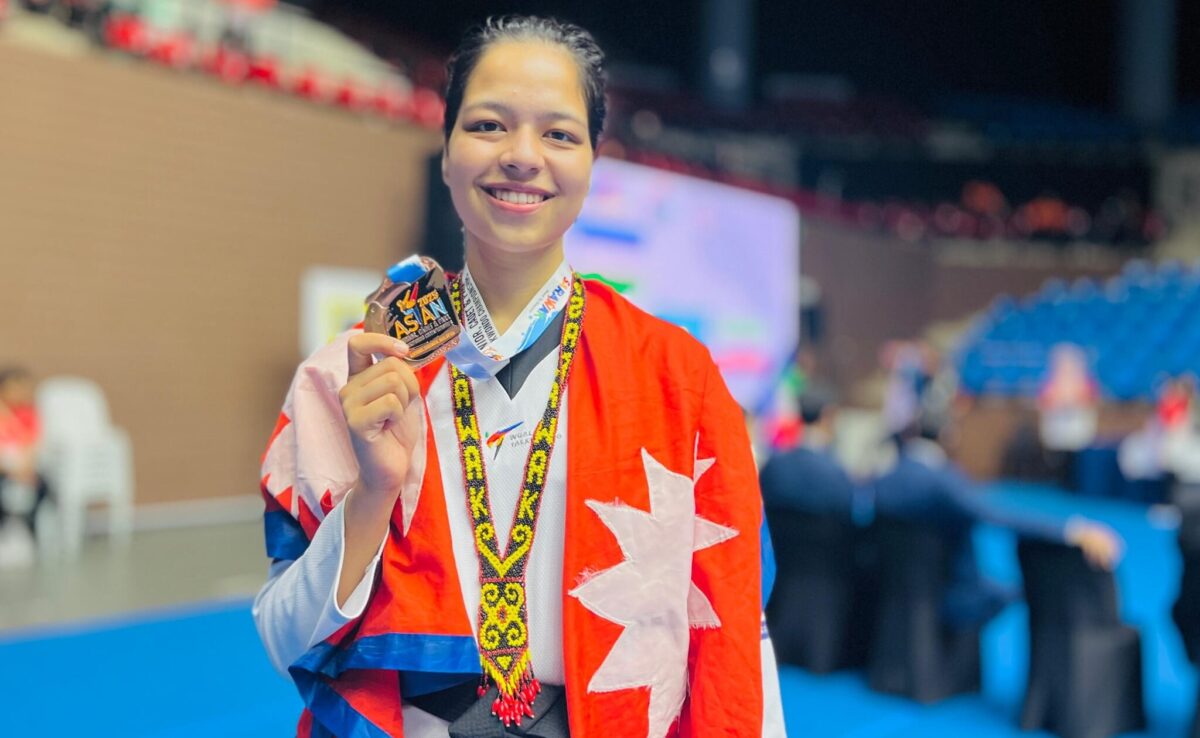 Palesha Goverdhan wins bronze at Asian Para Taekwondo Championship