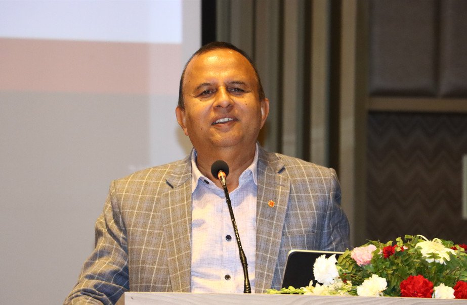 UML General Secretary Pokharel questions Maoist leadership stagnation