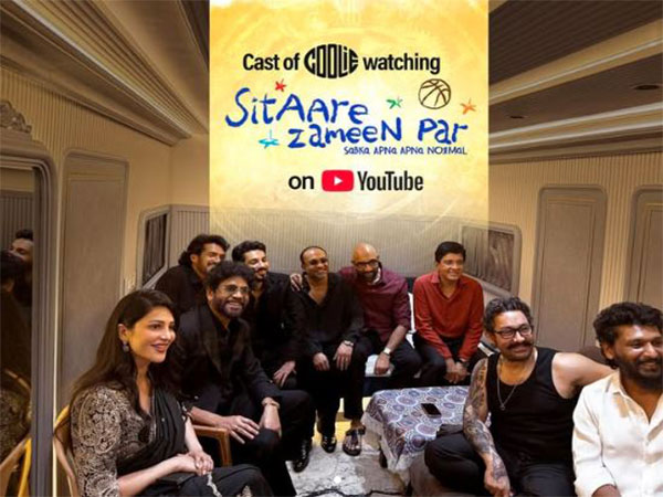 ‘Coolie’ stars Nagarjuna, Shruti Haasan and others watch Aamir Khan’s ‘Sitaare Zameen Par’