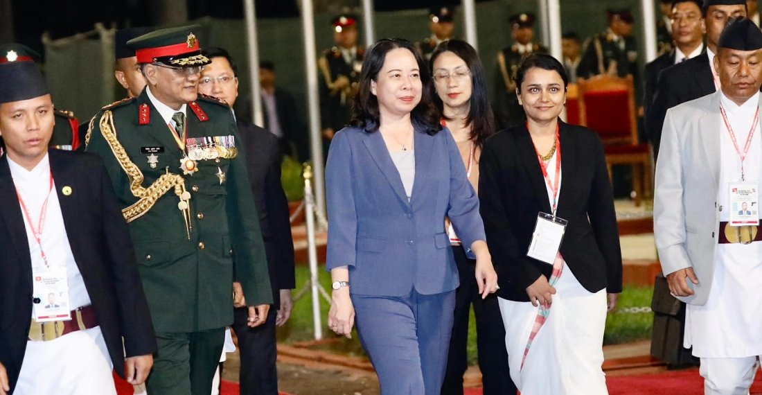 Vice President of Vietnam returns home