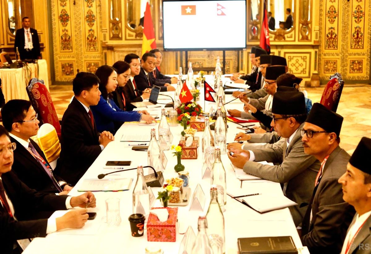 Vice President of Vietnam meets with Vice President Yadav