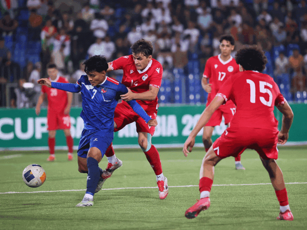 AFC U-23 Asian Cup Qualifiers: Nepal defeated by Tajikistan