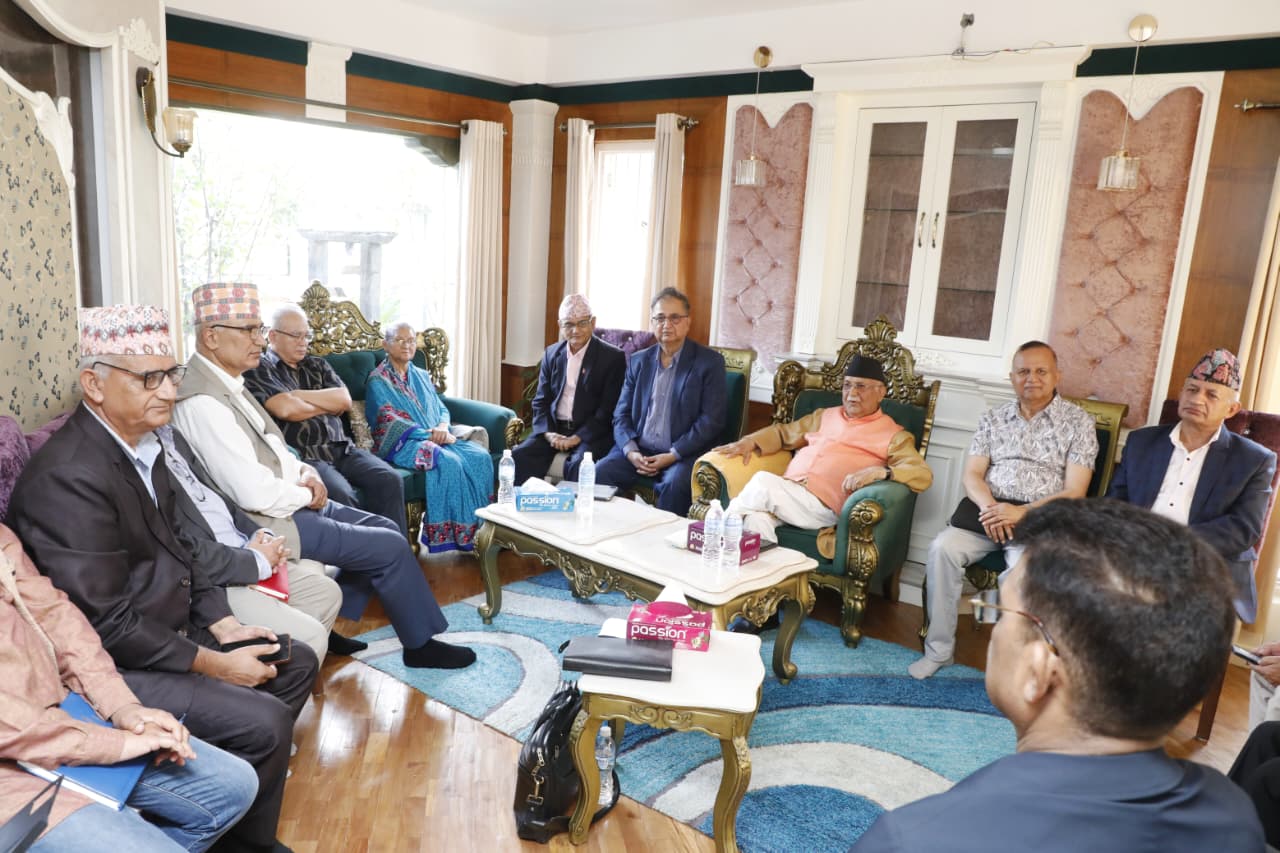 UML slams move to suspend ex-prime minister KP Oli’s passport