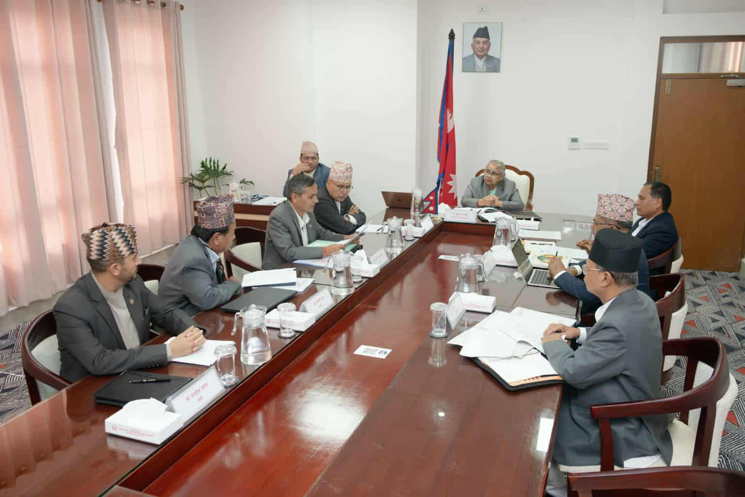Cabinet meeting convenes at Singha Durbar, PM to address the nation this evening