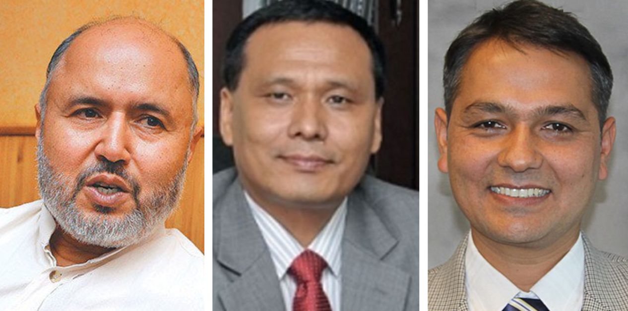 Midnight protest at Baluwatar as Om Prakash Aryal picked for Home Minister