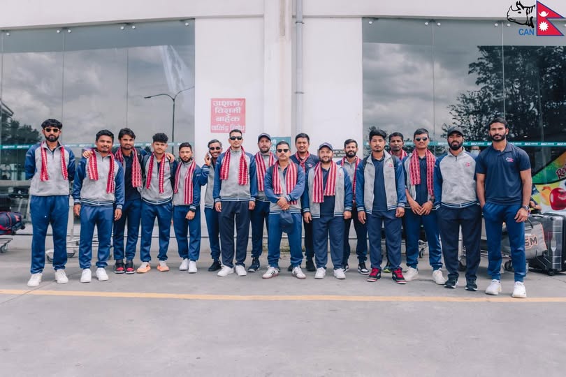 Cricket team returns home after Top End T20 series in Australia