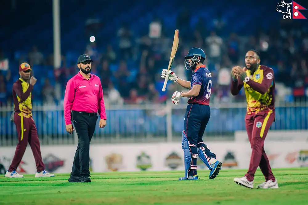 Nepal crushes West Indies by 90 runs, sets multiple T20I records