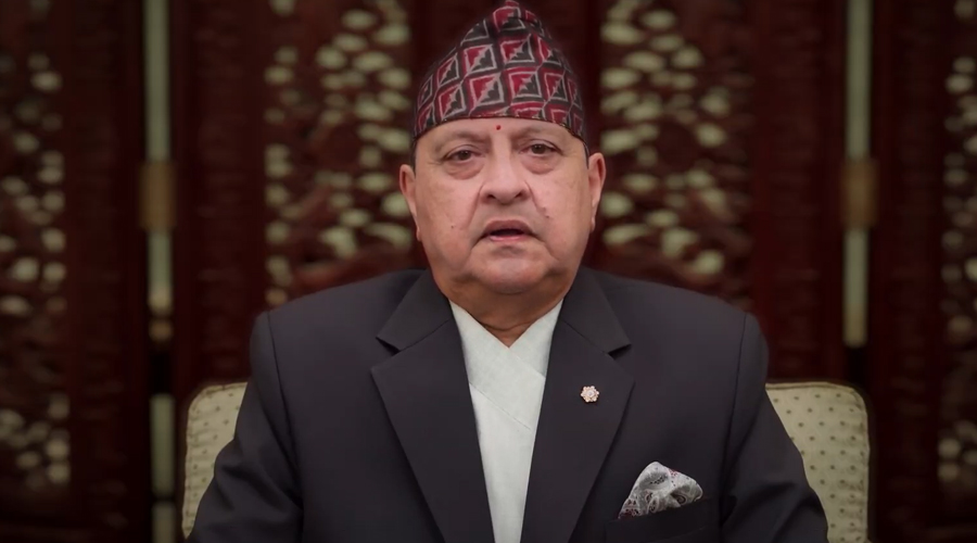 Former King’s message on Dashain: “Now we must focus on building, not destroying”