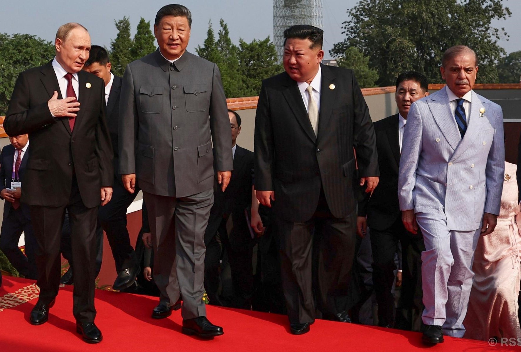 Putin meets North Korea’s Kim in Beijing