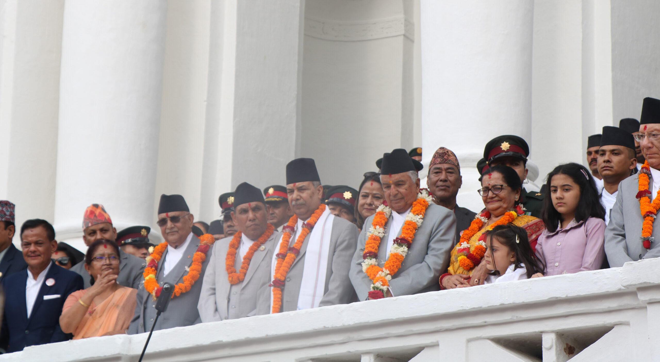 President Paudel observes Indrajatra cultural festival