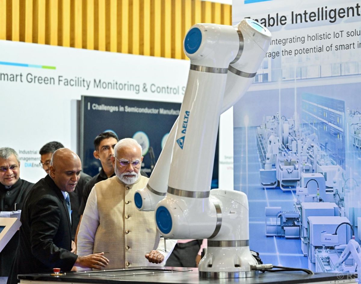 Indian PM Modi inaugurates SEMICON India 2025